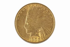 Stati Uniti d'America : 10 Dollari Indian Head  - Asta Numismatica - Associazione Nazionale - Case d'Asta italiane
