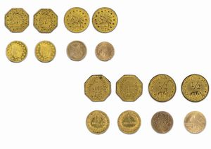 Stati Uniti d'America - Lotto di 8 monete false