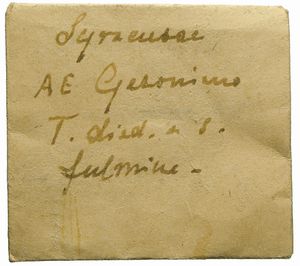 Sicilia, Siracusa : BRONZO  - Asta Numismatica - Associazione Nazionale - Case d'Asta italiane