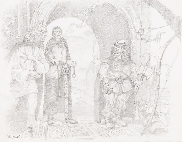 Douglas Beekman : Your Welcome Is Doubtful  - Asta L'arte de ''Il Signore degli Anelli'' - Associazione Nazionale - Case d'Asta italiane