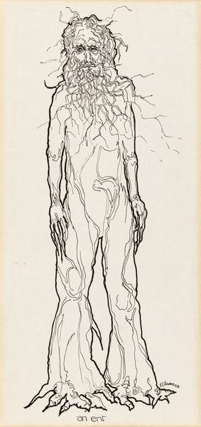 F. Dumbrowski : Gandalf - Gollum - An Orc - An Ent  - Asta L'arte de ''Il Signore degli Anelli'' - Associazione Nazionale - Case d'Asta italiane