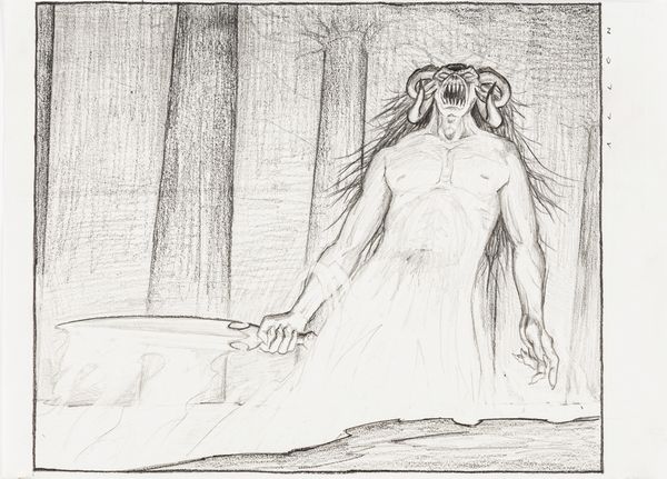 Allen G. Douglas : Great Fissure  - Asta L'arte de ''Il Signore degli Anelli'' - Associazione Nazionale - Case d'Asta italiane