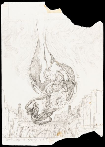 Roger Garland : Sauron Defeated  - Asta L'arte de ''Il Signore degli Anelli'' - Associazione Nazionale - Case d'Asta italiane