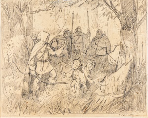 Greg & Tim Hildebrandt : Faramir  - Asta L'arte de ''Il Signore degli Anelli'' - Associazione Nazionale - Case d'Asta italiane