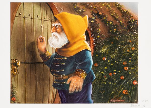 Angelo Montanini : Bofur  - Asta L'arte de ''Il Signore degli Anelli'' - Associazione Nazionale - Case d'Asta italiane