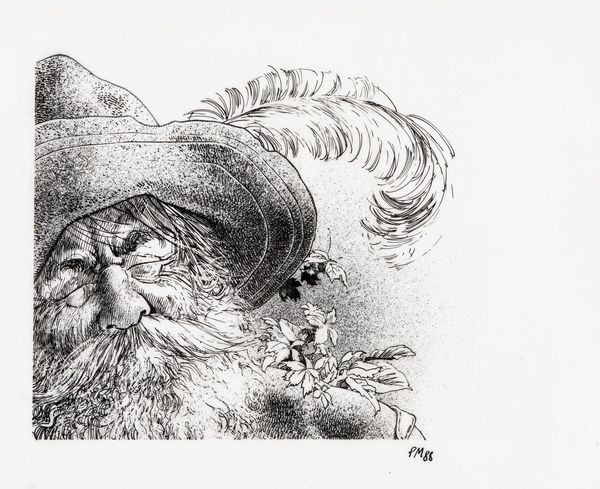 Philippe Munch : Tom Bombadil  - Asta L'arte de ''Il Signore degli Anelli'' - Associazione Nazionale - Case d'Asta italiane