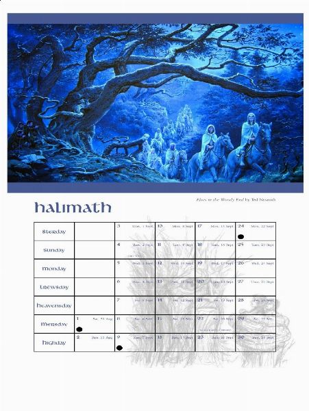 Ted Nasmith : Elves in the Woody End  - Asta L'arte de ''Il Signore degli Anelli'' - Associazione Nazionale - Case d'Asta italiane