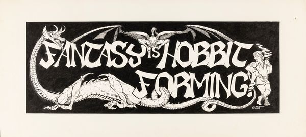 Tulloh : Fantasy is Hobbit Forming  - Asta L'arte de ''Il Signore degli Anelli'' - Associazione Nazionale - Case d'Asta italiane