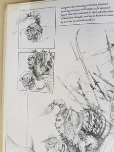 Chris Achilleos : Orc Warrior  - Asta L'arte de ''Il Signore degli Anelli'' - Associazione Nazionale - Case d'Asta italiane