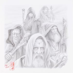 Ivan Cavini - L'arrivo degli Istari