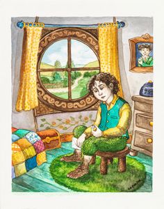 Capucine Mazille - Frodo riceve l'anello