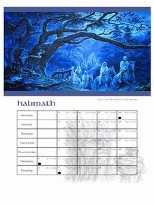 Ted Nasmith : Elves in the Woody End  - Asta L'arte de ''Il Signore degli Anelli'' - Associazione Nazionale - Case d'Asta italiane