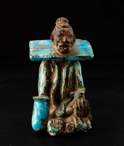 Figura di saggio in terracotta parzialmente invetriata, Cina, Dinastia Qing, XIX secolo  - Asta Arte Orientale - Associazione Nazionale - Case d'Asta italiane