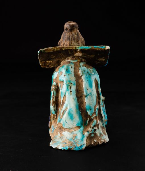 Figura di saggio in terracotta parzialmente invetriata, Cina, Dinastia Qing, XIX secolo  - Asta Arte Orientale - Associazione Nazionale - Case d'Asta italiane