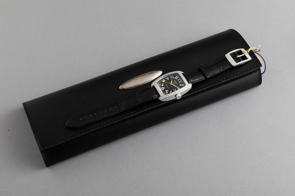 LOCMAN - Orologio da donna al quarzo con cassa in alluminio tonneau e 1 carato di diamanti naturali  - Asta Orologi  - Associazione Nazionale - Case d'Asta italiane