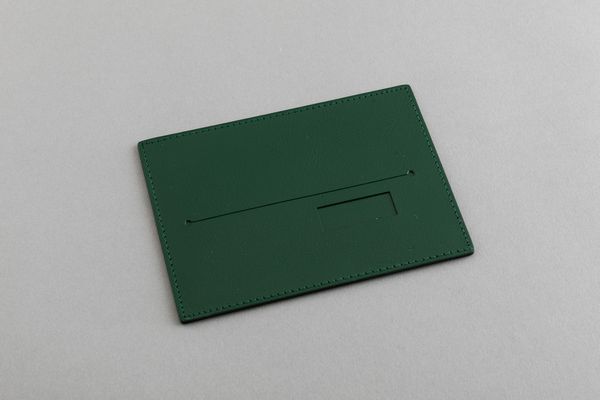 ROLEX - Portacarte Rolex verde  - Asta Orologi  - Associazione Nazionale - Case d'Asta italiane