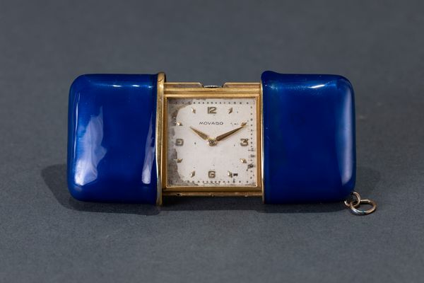 MOVADO - orologio con sveglia da viaggio  - Asta Orologi  - Associazione Nazionale - Case d'Asta italiane