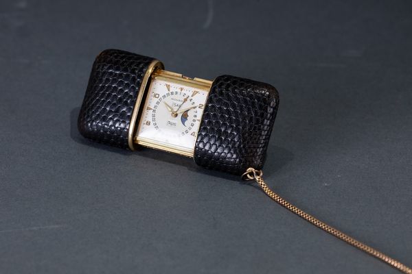 MOVADO - orologio con sveglia da viaggio  - Asta Orologi  - Associazione Nazionale - Case d'Asta italiane