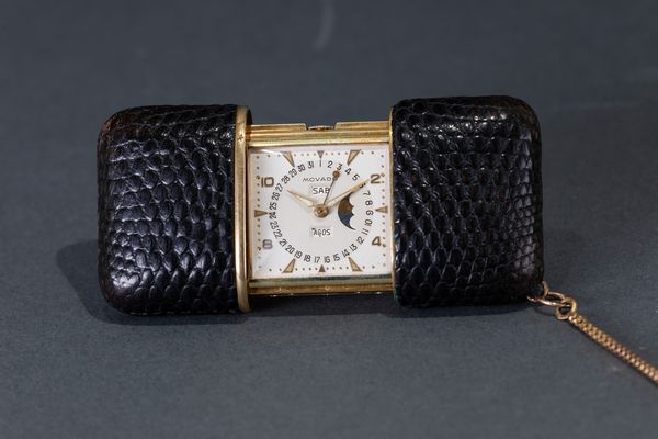 MOVADO - orologio con sveglia da viaggio  - Asta Orologi  - Associazione Nazionale - Case d'Asta italiane