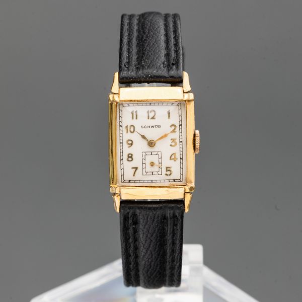 SCHWOB TANK  - Asta Orologi  - Associazione Nazionale - Case d'Asta italiane