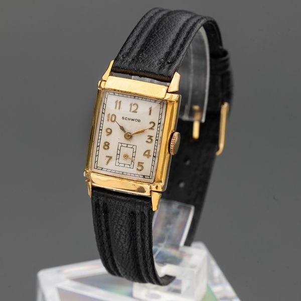 SCHWOB TANK  - Asta Orologi  - Associazione Nazionale - Case d'Asta italiane