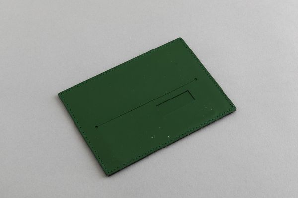 ROLEX - Portacarte Rolex verde  - Asta Orologi  - Associazione Nazionale - Case d'Asta italiane