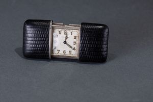 MOVADO - orologio con sveglia da viaggio  - Asta Orologi  - Associazione Nazionale - Case d'Asta italiane