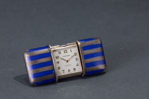 MOVADO - orologio con sveglia da viaggio  - Asta Orologi  - Associazione Nazionale - Case d'Asta italiane