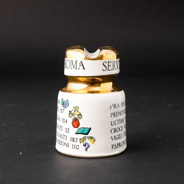 Piero Fornasetti : Milano, 1950  - Asta Solo Fornasetti - Associazione Nazionale - Case d'Asta italiane