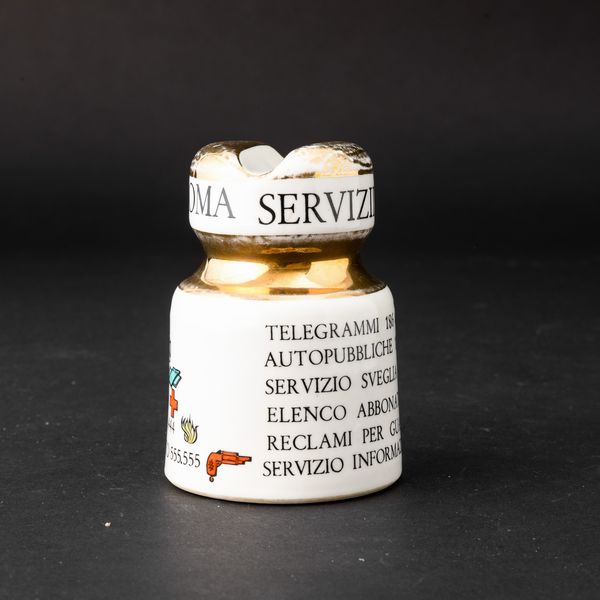 Piero Fornasetti : Milano, 1950  - Asta Solo Fornasetti - Associazione Nazionale - Case d'Asta italiane