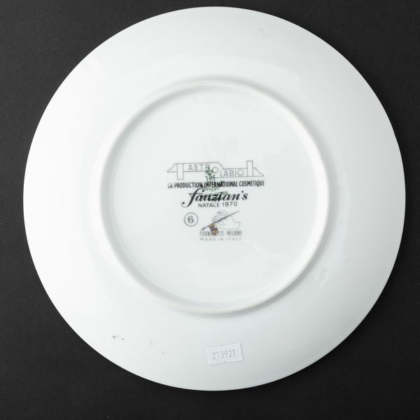 Piero Fornasetti : Milano, 1970 ca  - Asta Solo Fornasetti - Associazione Nazionale - Case d'Asta italiane