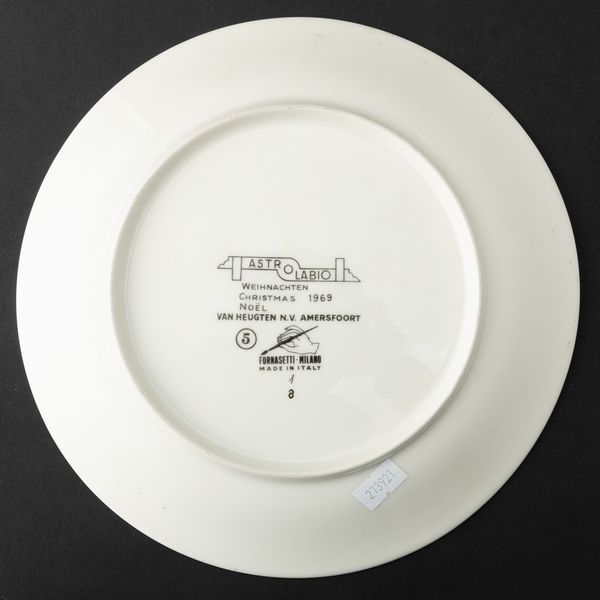 Piero Fornasetti : Milano, 1970 ca  - Asta Solo Fornasetti - Associazione Nazionale - Case d'Asta italiane