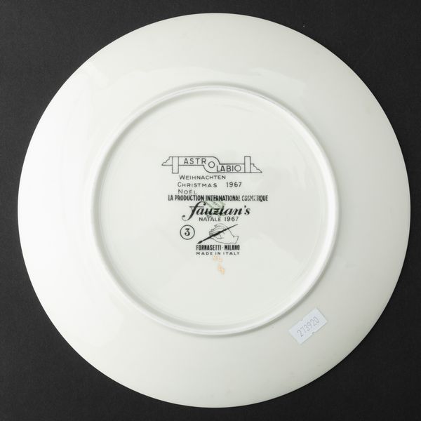 Piero Fornasetti : Milano, 1970 ca  - Asta Solo Fornasetti - Associazione Nazionale - Case d'Asta italiane