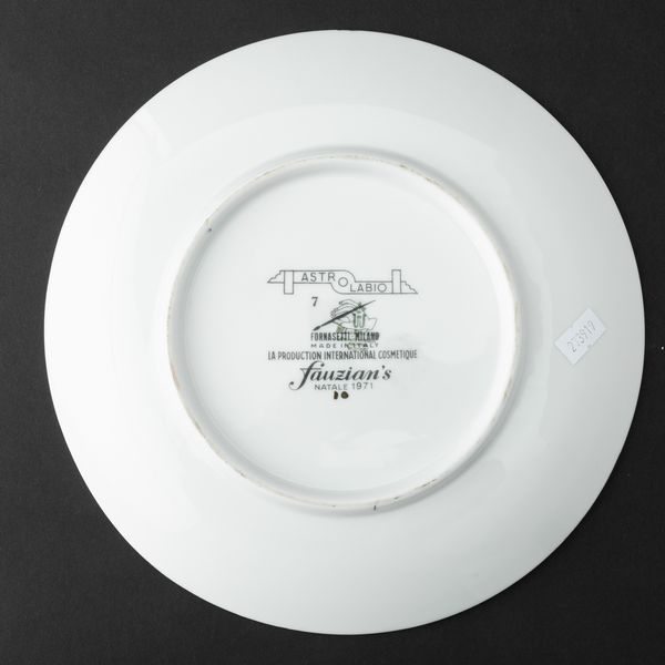 Piero Fornasetti : Milano, 1970 ca  - Asta Solo Fornasetti - Associazione Nazionale - Case d'Asta italiane