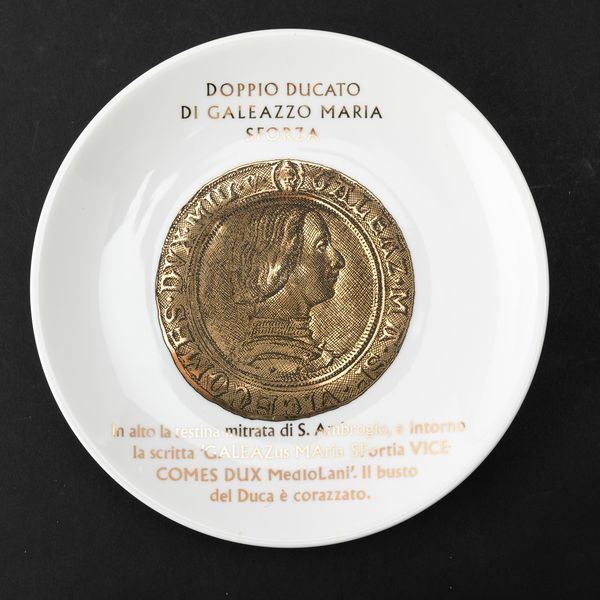 Piero Fornasetti : Milano, 1974  - Asta Solo Fornasetti - Associazione Nazionale - Case d'Asta italiane