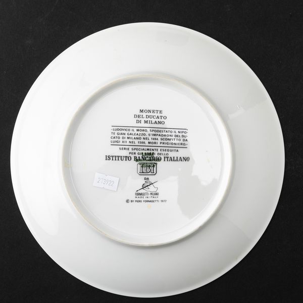 Piero Fornasetti : Milano, 1974  - Asta Solo Fornasetti - Associazione Nazionale - Case d'Asta italiane