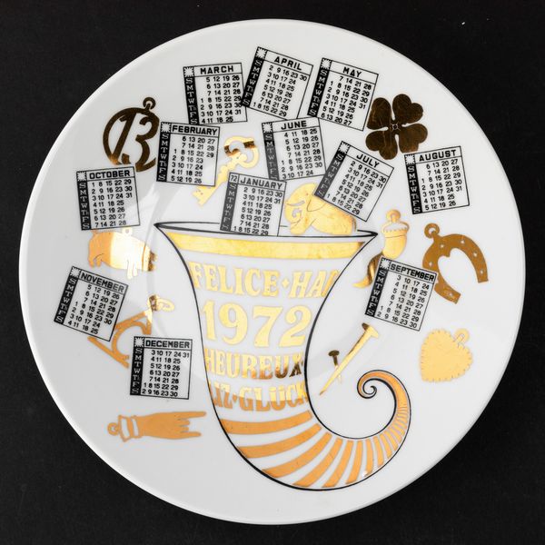 Piero Fornasetti : Milano, 1972  - Asta Solo Fornasetti - Associazione Nazionale - Case d'Asta italiane