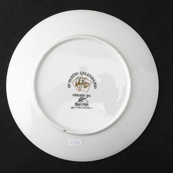 Piero Fornasetti : Milano, 1980  - Asta Solo Fornasetti - Associazione Nazionale - Case d'Asta italiane