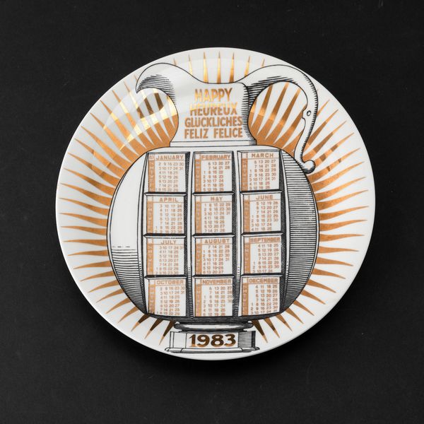 Piero Fornasetti : Milano, 1983  - Asta Solo Fornasetti - Associazione Nazionale - Case d'Asta italiane