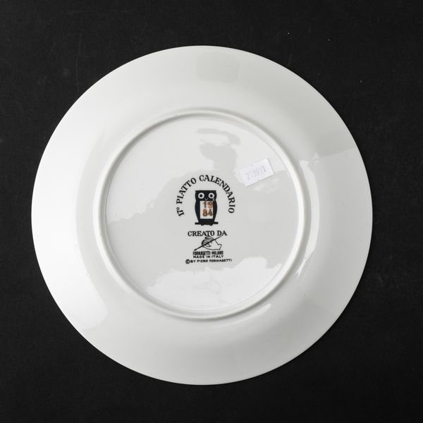 Piero Fornasetti : Milano, 1984  - Asta Solo Fornasetti - Associazione Nazionale - Case d'Asta italiane