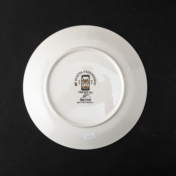 Piero Fornasetti : Milano, 1987  - Asta Solo Fornasetti - Associazione Nazionale - Case d'Asta italiane