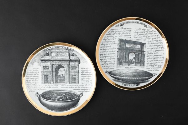 Piero Fornasetti : Milano, 1960 ca  - Asta Solo Fornasetti - Associazione Nazionale - Case d'Asta italiane