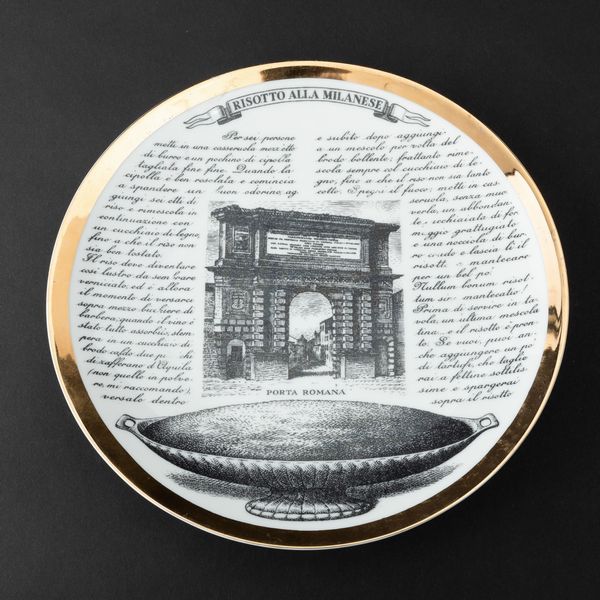 Piero Fornasetti : Milano, 1960 ca  - Asta Solo Fornasetti - Associazione Nazionale - Case d'Asta italiane