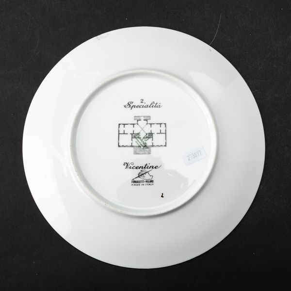 Piero Fornasetti : Milano, 1960 ca  - Asta Solo Fornasetti - Associazione Nazionale - Case d'Asta italiane