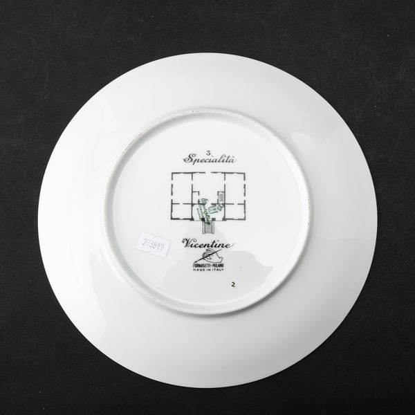 Piero Fornasetti : Milano, 1960 ca  - Asta Solo Fornasetti - Associazione Nazionale - Case d'Asta italiane