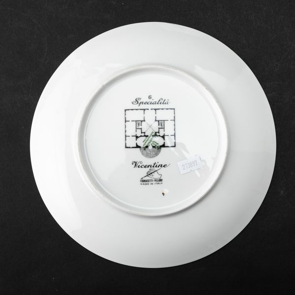 Piero Fornasetti : Milano, 1960 ca  - Asta Solo Fornasetti - Associazione Nazionale - Case d'Asta italiane