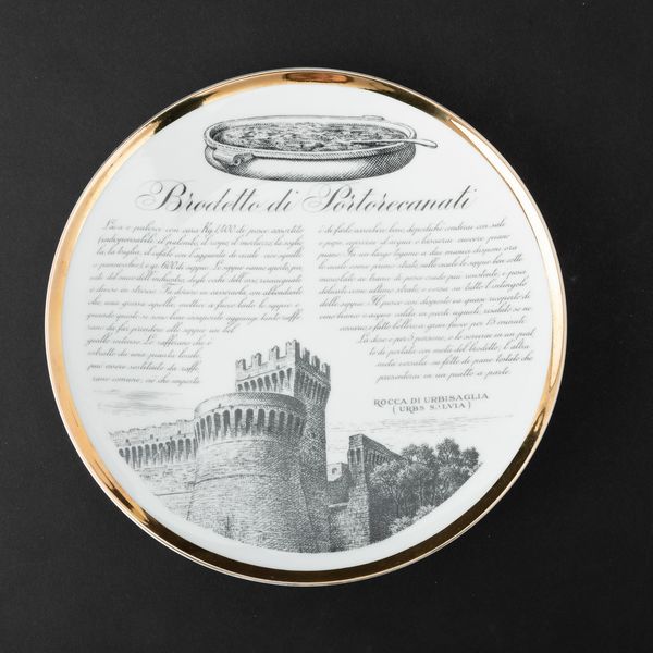 Piero Fornasetti : Milano, 1960 ca  - Asta Solo Fornasetti - Associazione Nazionale - Case d'Asta italiane