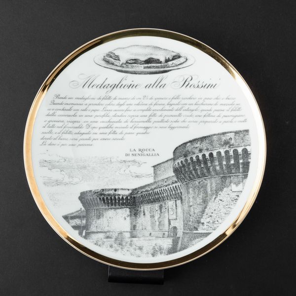 Piero Fornasetti : Milano, 1960 ca  - Asta Solo Fornasetti - Associazione Nazionale - Case d'Asta italiane