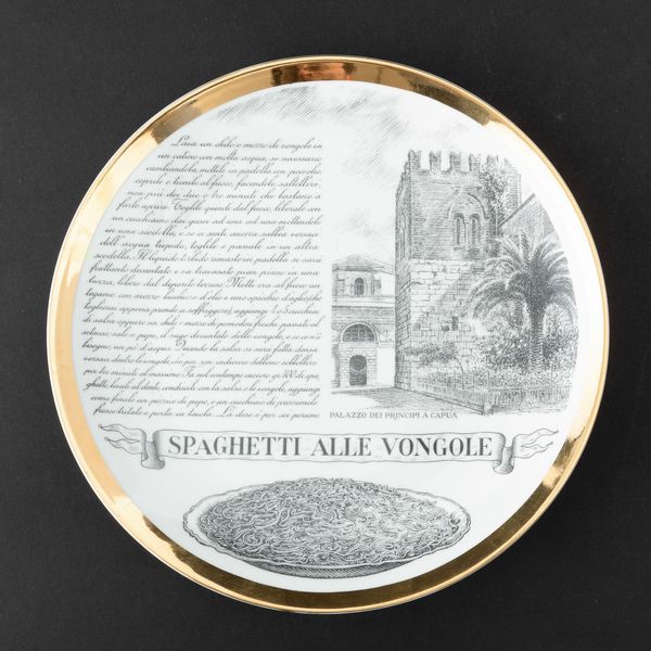 Piero Fornasetti : Milano, 1960 ca  - Asta Solo Fornasetti - Associazione Nazionale - Case d'Asta italiane