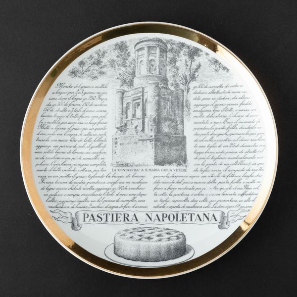 Piero Fornasetti : Milano, 1960 ca  - Asta Solo Fornasetti - Associazione Nazionale - Case d'Asta italiane
